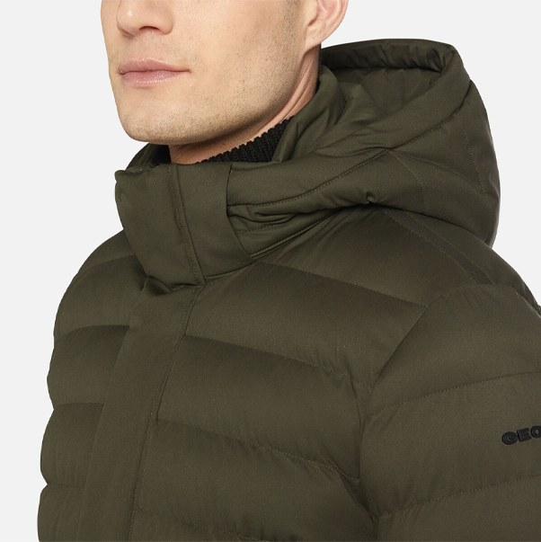 M HALLSON PARKA - POLY TWILL S Мужская куртка FOREST NIGHT