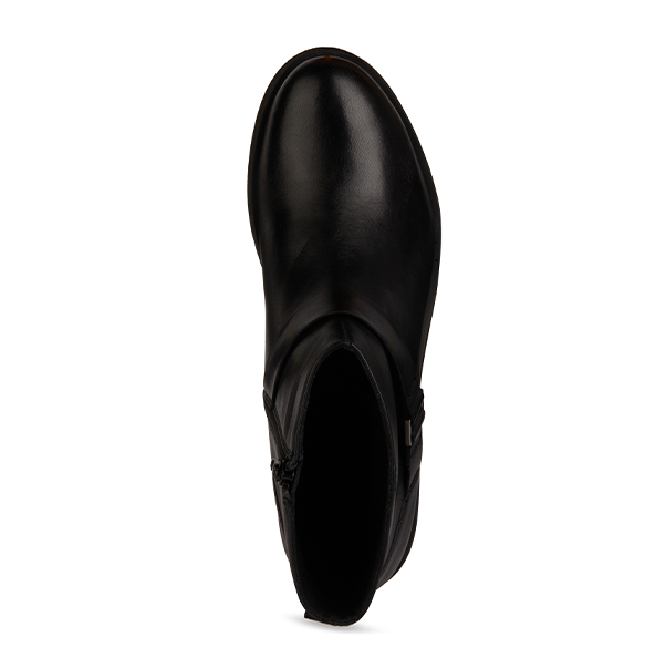 D RAWELLE G - NAPPA SHEEP LEA Женские ботинки WARM LINING BLACK