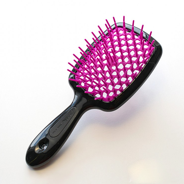 SMALL SUPERBRUSH Расческа маленькая BLACK FUCHSIA