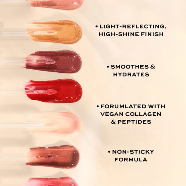 PRO VEGAN COLLAGEN PEPTIDE HIGH SHINE LIP GLOSS Блеск для губ