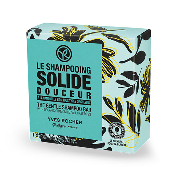 SOIN VEGETAL CAPILLAIRE DOUCEUR Твердый шампунь Нежность с ромашкой БИО