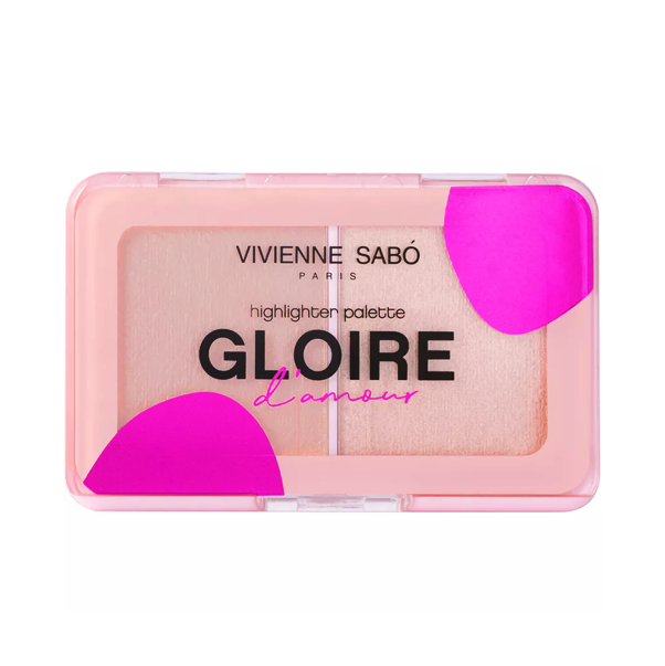 HIGHLIGHTER PALETTE GLOIRE D^AMOUR Двойной хайлайтер