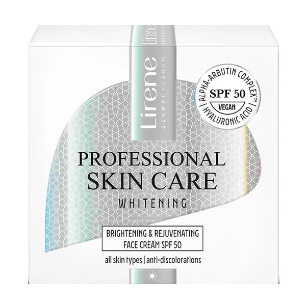 WHITENING DAY CREAM SPF50 Отбеливающий дневной крем для лица