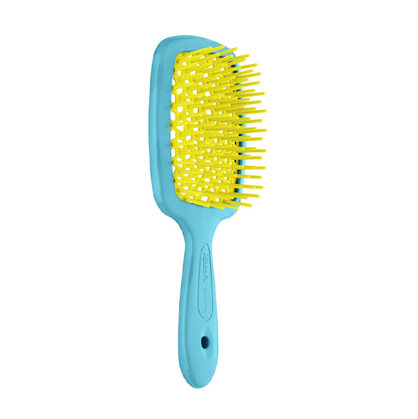 SMALL SUPERBRUSH Расческа маленькая TURQUOISE YELLOW