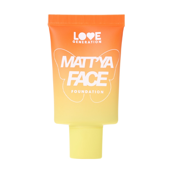 MATT'YA FACE Матирующий тональный крем c экстрактом матчи