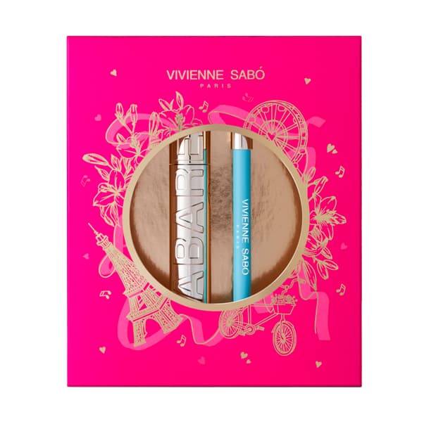 Набор (CABARET LEGENDE DOR 01 Тушь для ресниц 9 мл + FLIRTEUR EYE PENCIL LINER 301 Карандаш для глаз черный 1,4 г)