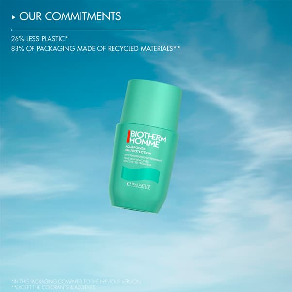 AQUAPOWER HOMME Шариковый антиперспирант 48 часов для мужчин