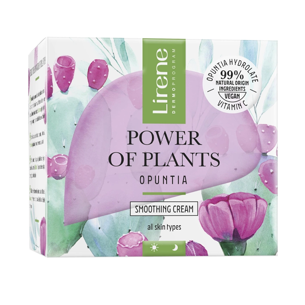 POWER OF PLANTS ОПУНЦИЯ Разглаживающий крем для лица опунция